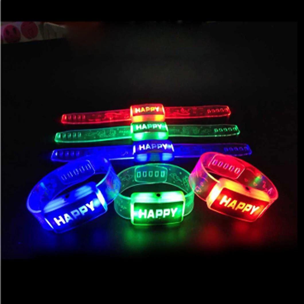 LED Light up Bracelet LED Bracelet New Party Custom Toys