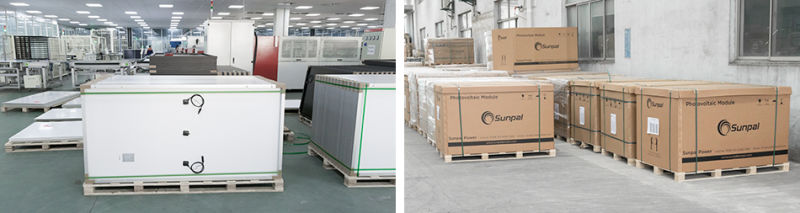 Sunpal Mbb 400 405 410 415 W 144 Cells Solar Panel