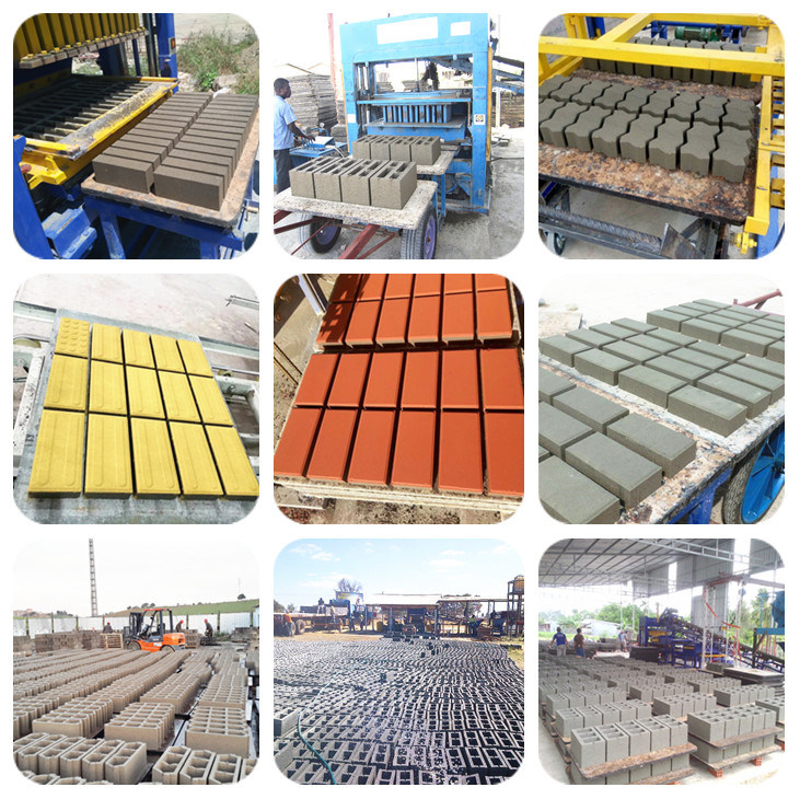 China Qt8-15 Automatic Concrete Paver Block Hollow Block Making Machine