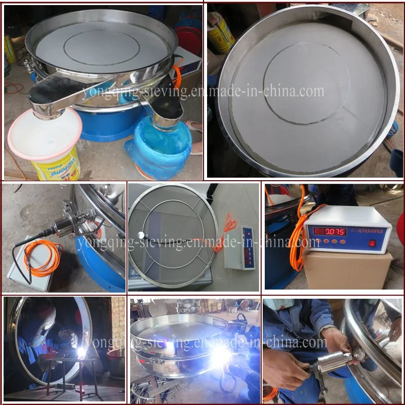 One Layer Pharmaceutical Circular Ultrasonic Vibrating Sieve (S4910b)