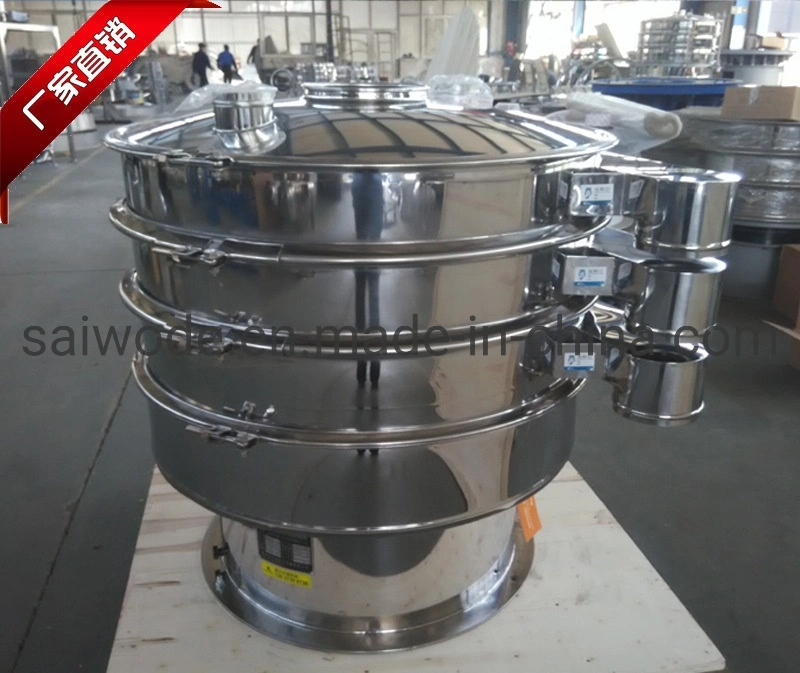 Customized Portable Food Industrial Powder Round Circular Rotary Vibrating Screen Sieve