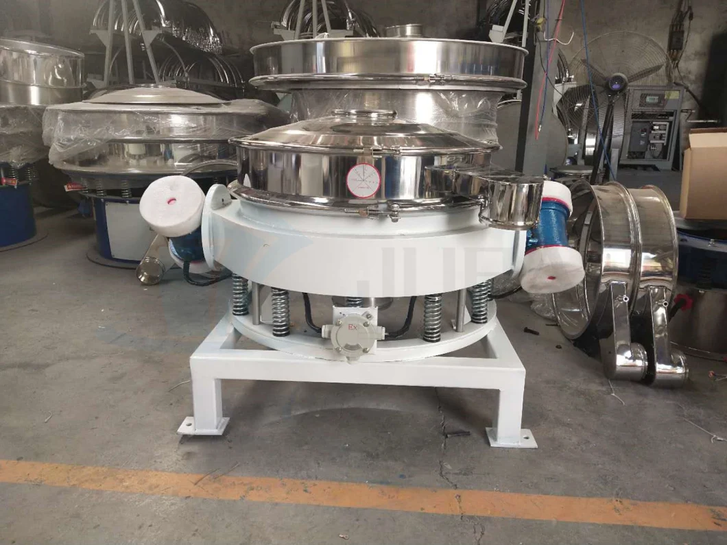 Wheat Powder Circular Vibrating Flour Sieve Screen Machine