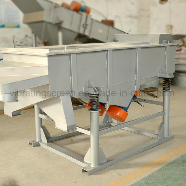 Single Layer Soil Square Quarry Linear Vibrating Sifting Shaker Sieve Machine