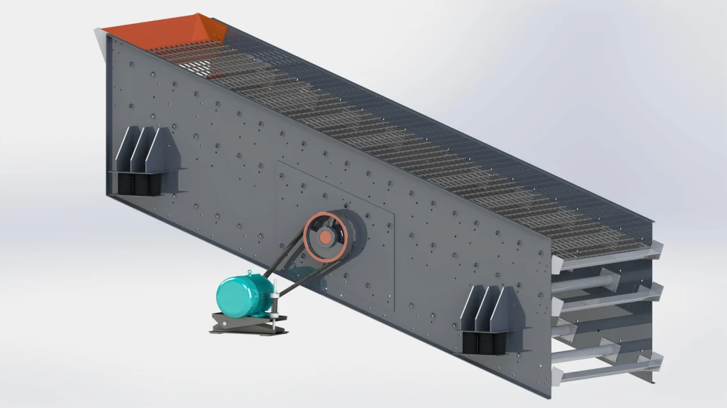 Mineral Processing Linear Vibrating Screen Vibrating Separator Sieve