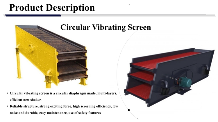 Mineral Processing Equipment Malla Vibratoria Sand Vibration Separator Sieve Machine Linear Vibrating Screen