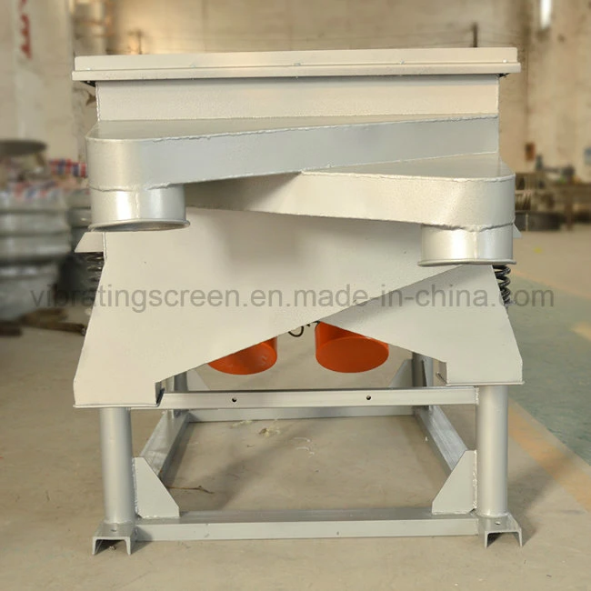 Single Layer Soil Square Quarry Linear Vibrating Sifting Shaker Sieve Machine