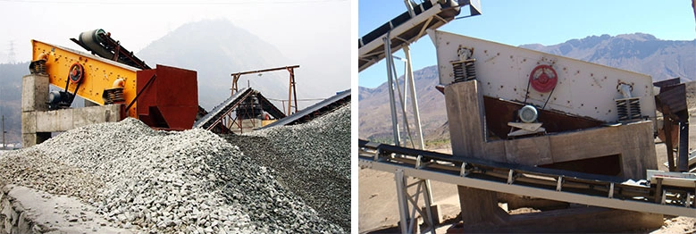 Mobile Mining Vibrating Screen Machine, Circular Vibrating Screen