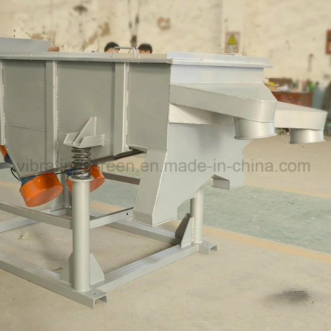 Single Layer Soil Square Quarry Linear Vibrating Sifting Shaker Sieve Machine