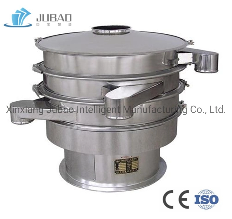 12 Mesh Carbon Steel Impurity Removal Circular Vibratory Sieving Screener