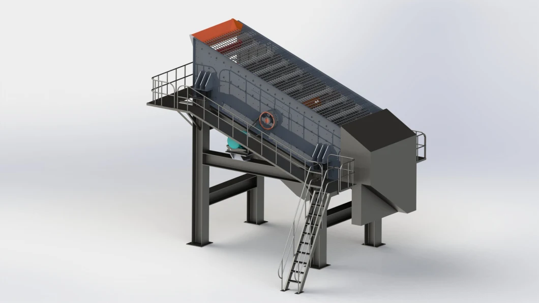 Mineral Processing Linear Vibrating Screen Vibrating Separator Sieve