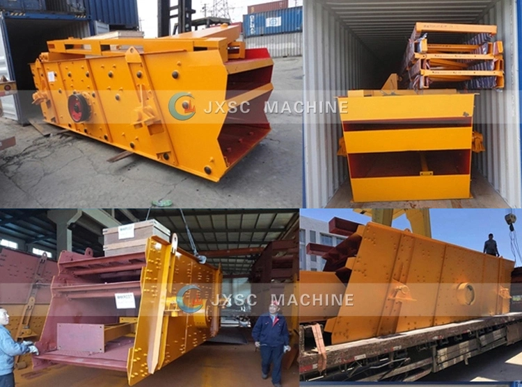 Silica Sand Linear Vibrating Screen Vibrating Wire Mesh Sieve Machine