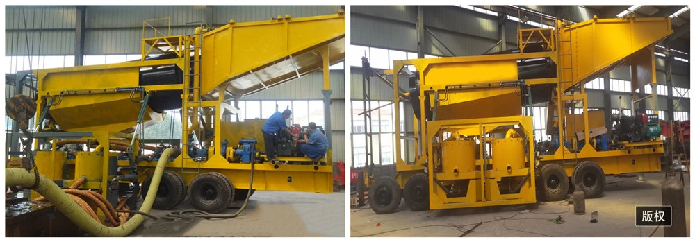 Gold Mine Vibrating Screen of Mineral Processing Plant