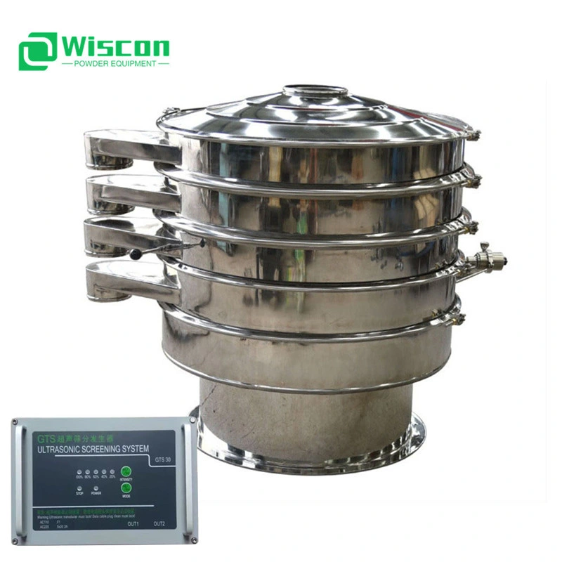 Circular Powder Ultrasonic Vibrating Sieve Rotary Vibrating Screen Filter Sieves