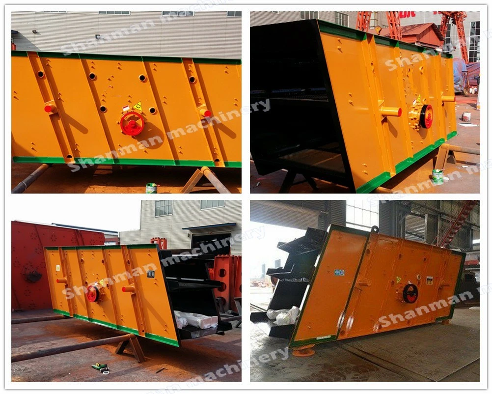 Sand and Stone Vibrating Screen of Quarry Sand Screener