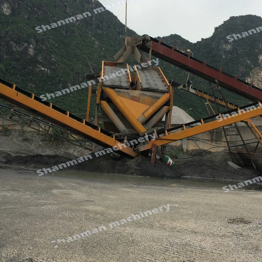 Sand and Stone Vibrating Screen of Quarry Sand Screener