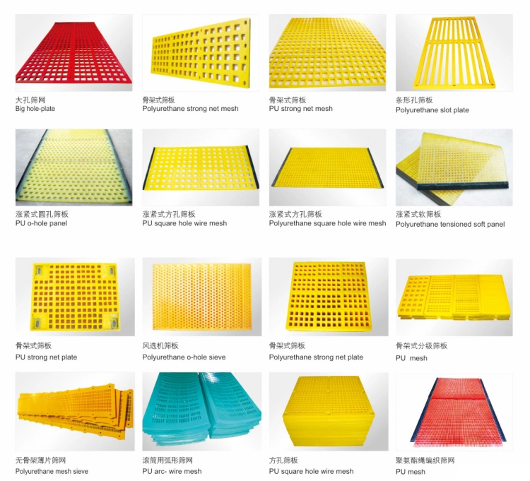 Polyurethane Vibration Mesh Sieve Plate for Vibrating Screen