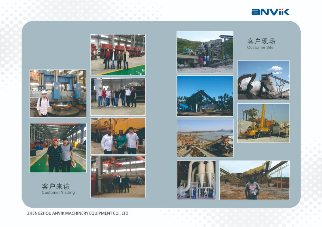 Circular Vibrating Screen/Vibrating Sieve From China Factory Anvik