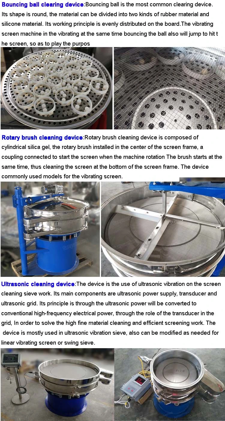 Multi-Deck Sifter, Vibrating Screen Sieving Machine