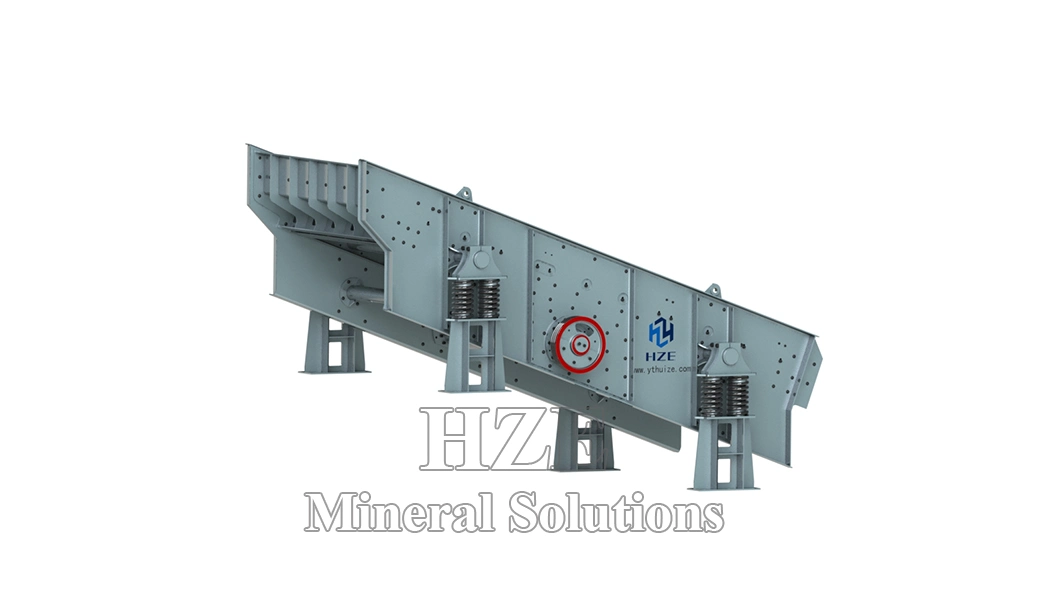 Mine Equipment Self-Centering Vibrating Screen of Mineral Processing Plant