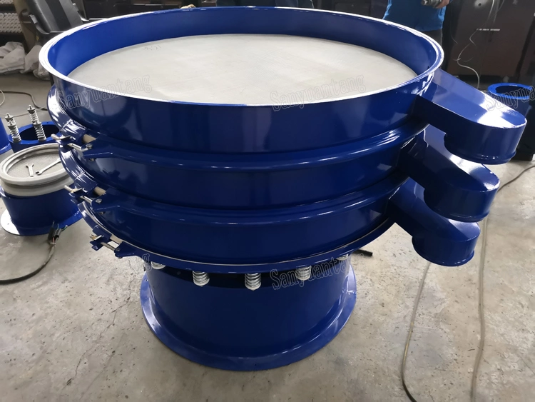 Vibrating Sifter Machine Food Grade Circular Mesh Rotary Vibrating Flour Sifting Screen Machine