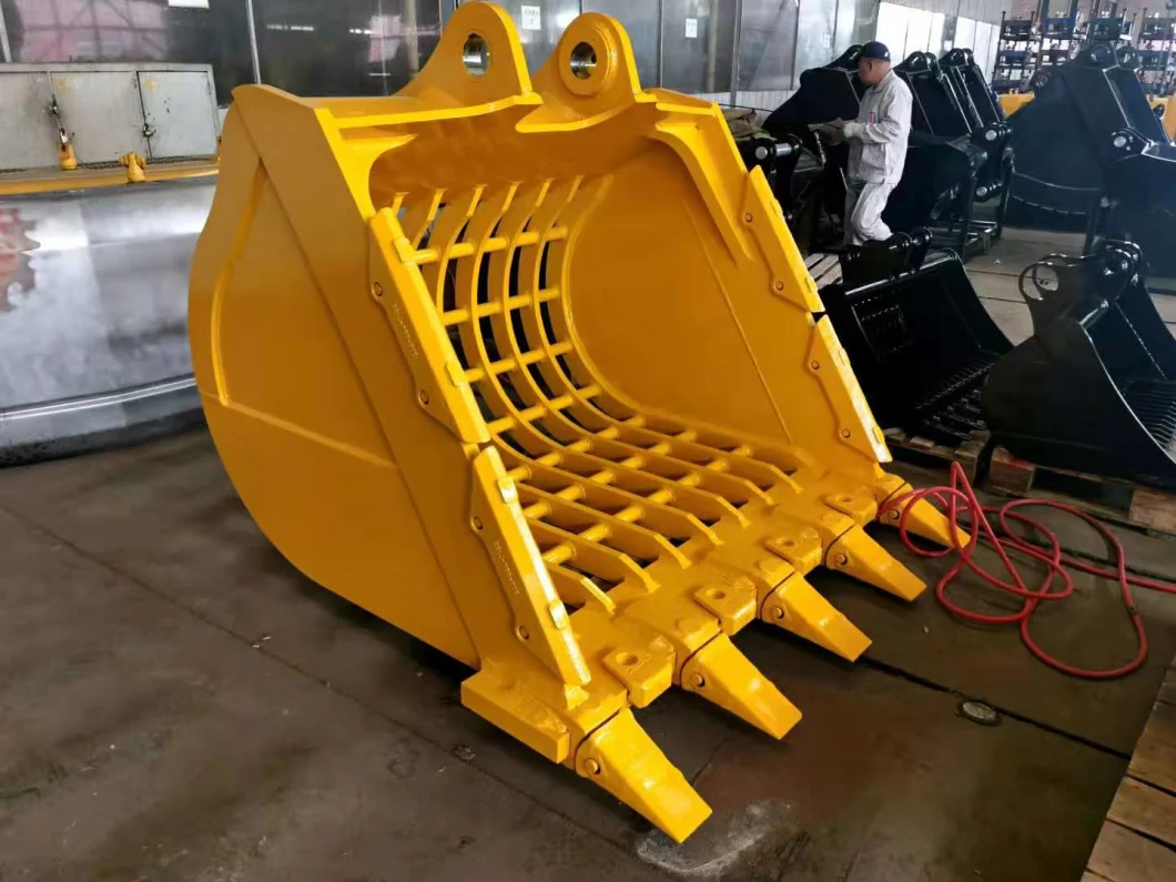 20 Tons Excavator Rotating Screener/Sieving/Mesh Screening Bucket