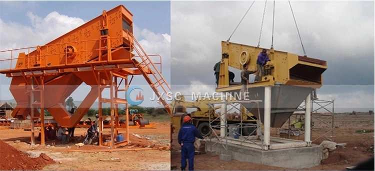 Silica Sand Linear Vibrating Screen Vibrating Wire Mesh Sieve Machine