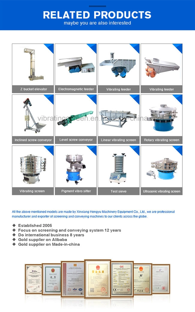 Particle Linear Vibrating Screen, Linear Vibration Sieve Machine