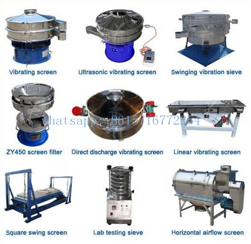 Vibrating Separator Screen Sieve/Sand Vibrating Screen/Vibrating Filter