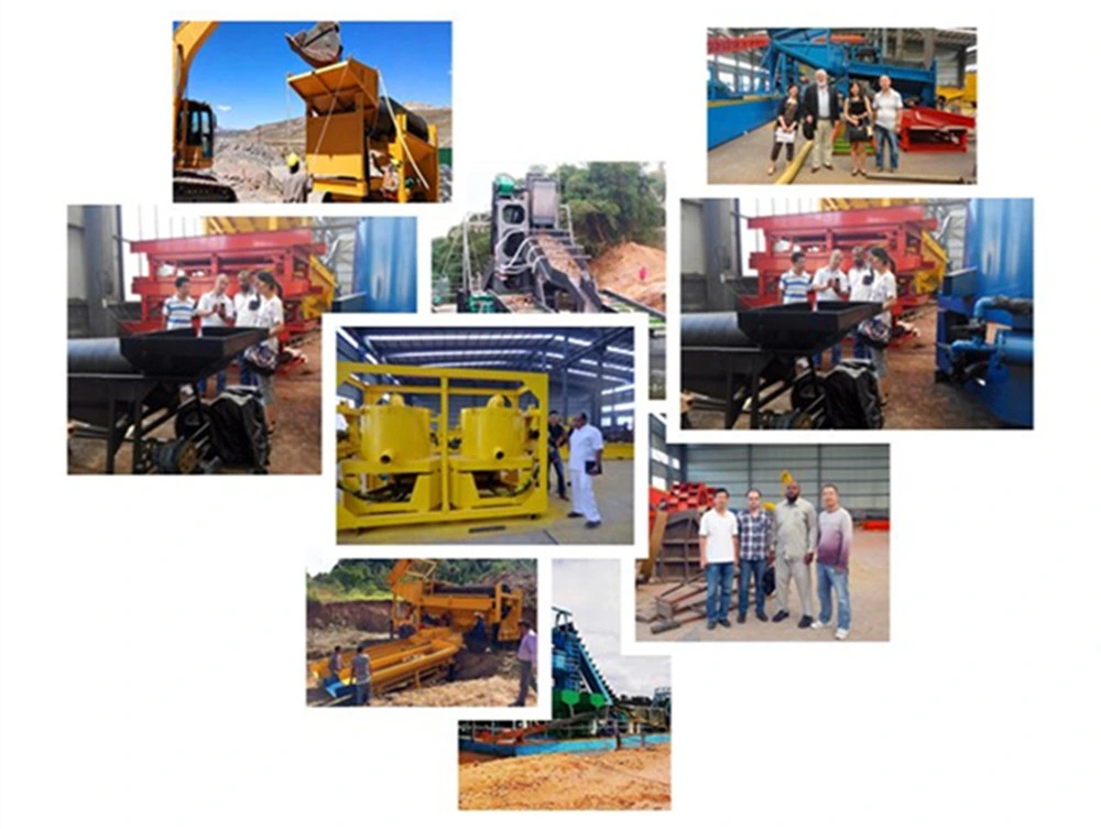 Gold Mine Vibrating Screen of Mineral Processing Plant