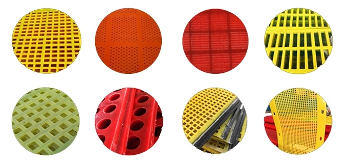 Polyurethane Vibration Mesh Sieve Plate for Vibrating Screen