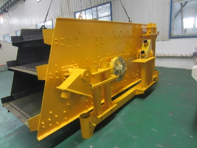 Mining 3 Layer Sand Vibrating Screen Equipment