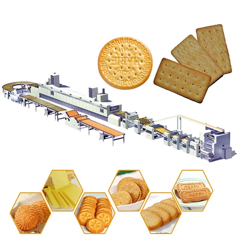 Automatic Biscuit Making Machine Plastic Modular Belt Conveyor System PVC Belt Conveyor System Small Biscuit Machine Production Line Food Conveyor