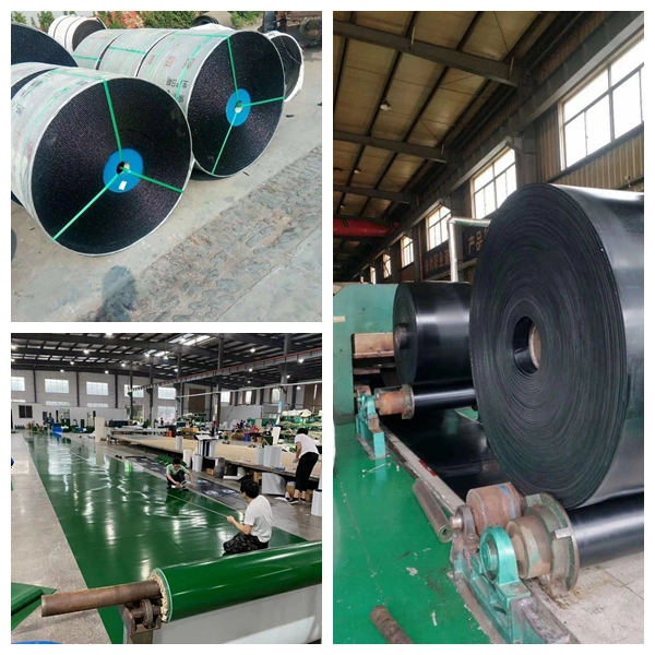 Manufacturer PU Industrial Conveyor Belt/Automotive Timing Belt/Rubber Flat Belt