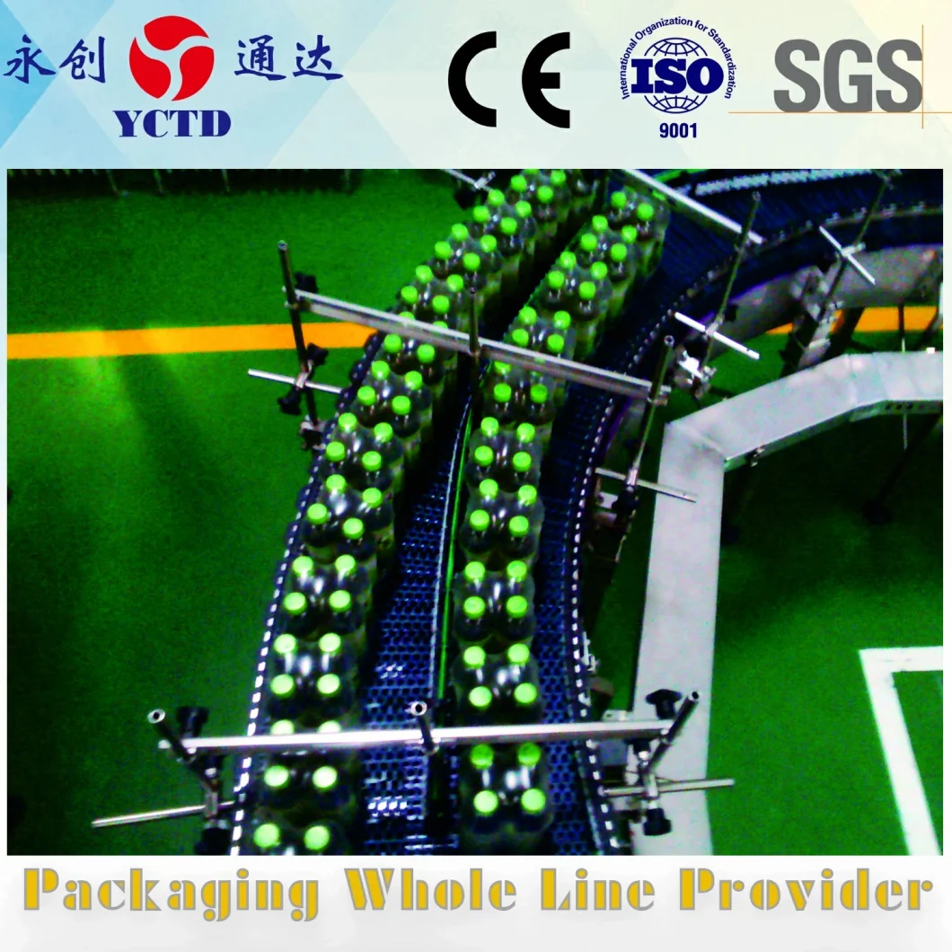 Conveyor used for Production Line Conveying bottles cartons box packaging industry plastic modular conveyor belt