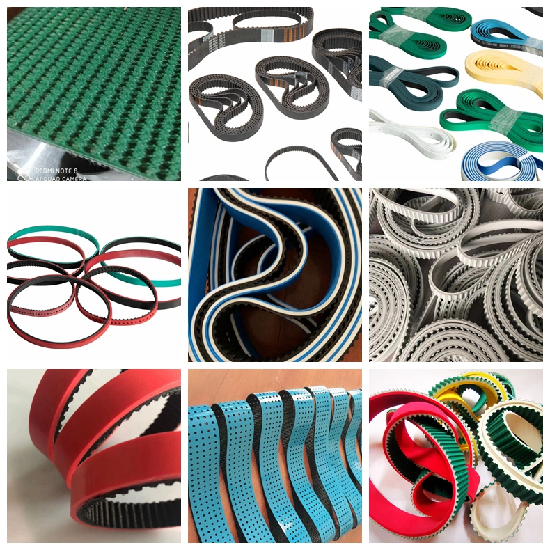 Manufacturer PU Industrial Conveyor Belt/Automotive Timing Belt/Rubber Flat Belt