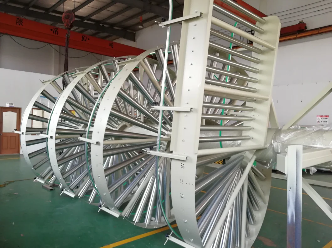 Flexible Modular Belt Spiral Conveyor Vertical Lifting Spiral Conveyor