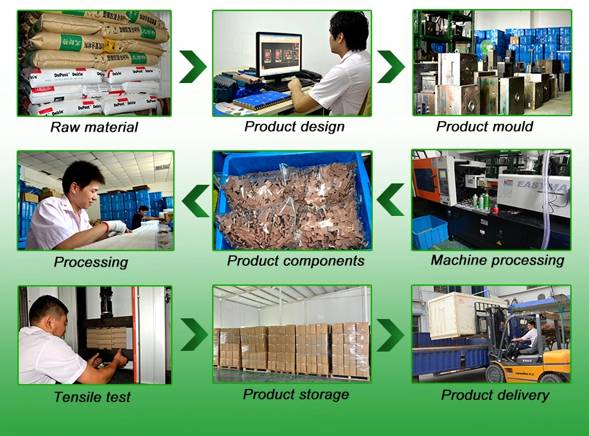 Hairise Plastic Modular Conveyor Belt for Food Beverage Package Industry