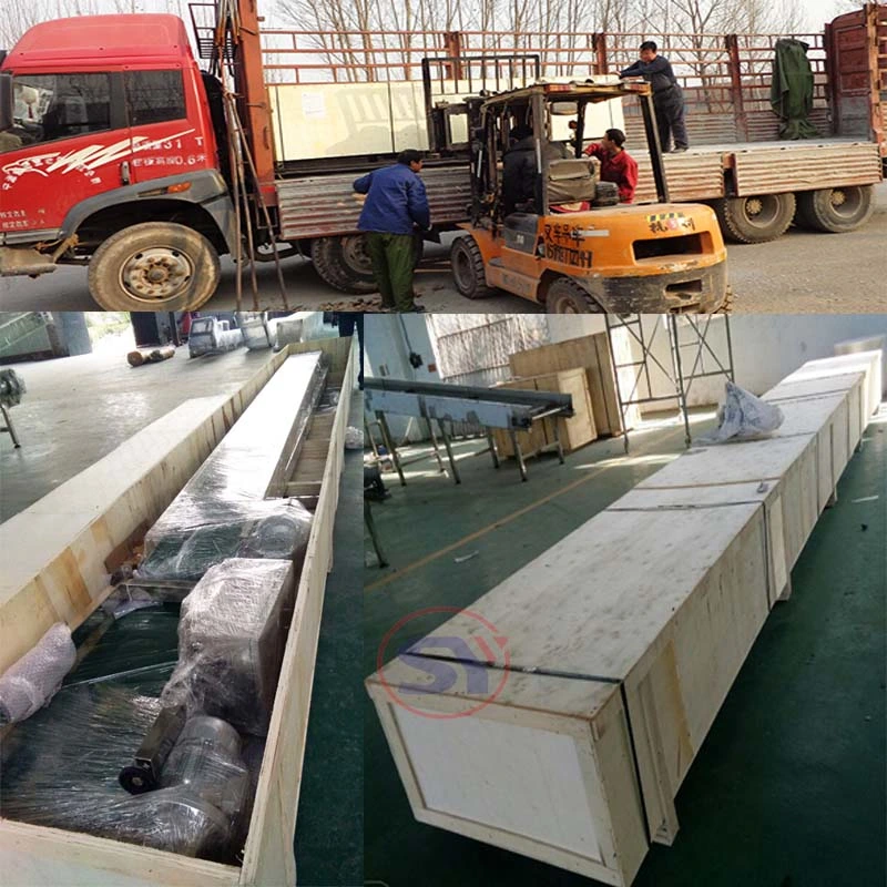 Truck Unloading Equipment Extended Telescopic Loader Roller Conveyor Roll Table Conveyor