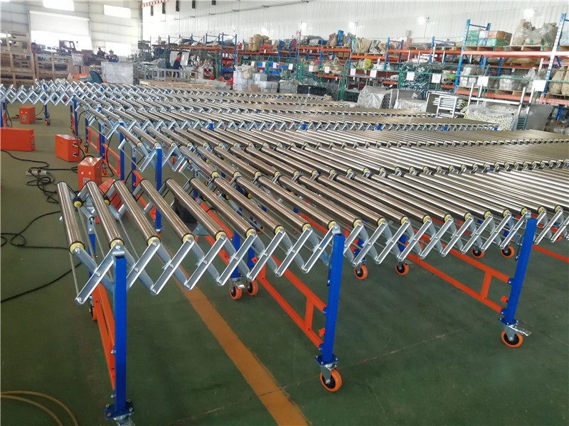 Warehouse Handling Gravity Small Incline Roller Conveyor