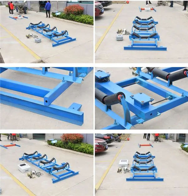 Electronic Belt Scale for Weighing Construction Material on The Belt Conveyor