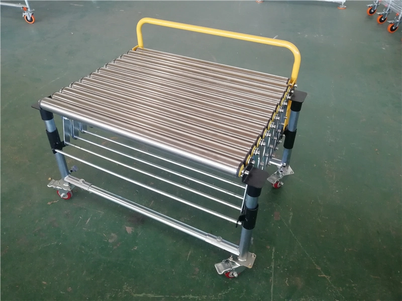 Warehouse Handling Gravity Small Incline Roller Conveyor