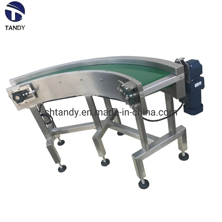 Industrie PU Belt Straight Running Belt Conveyor Material Handling Equipment