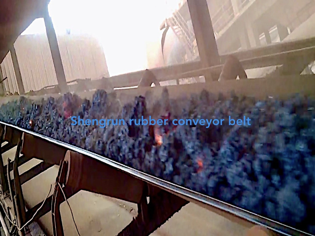 Belt Conveyor Heat Resistant Ep Conveyor Belt for Power Plant