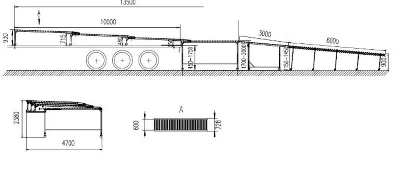 Truck Unloading Equipment Extended Telescopic Loader Roller Conveyor Roll Table Conveyor