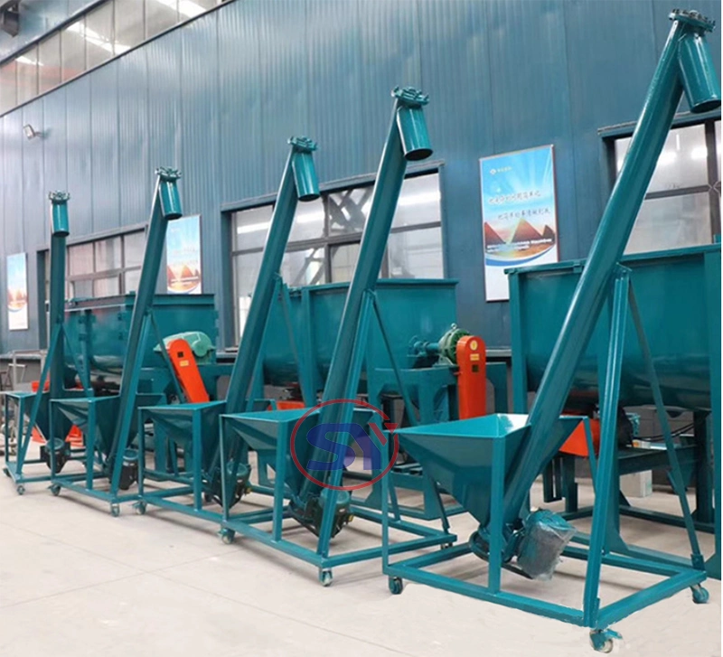 Tubular Shafted Incline Screw Conveyor for Feeding Particle