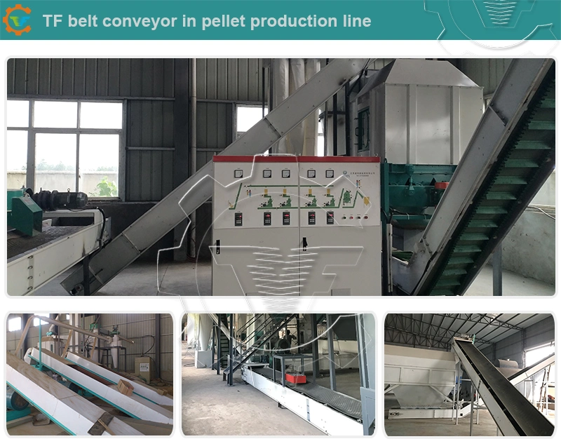 Manufacturers Incline/Flat Transfer Belt Conveyor for Bulk Materials