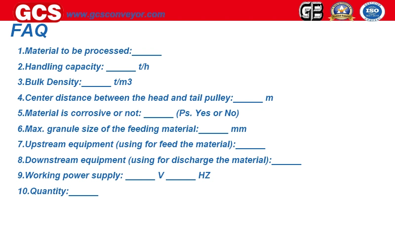 Customizable Belt Conveyor for Bulk Material Handling/Belt Conveyor System