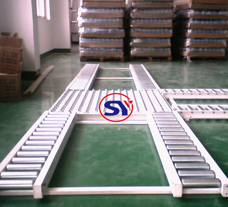 Ultra Light Weight Aluminium Alloy Conveyor Industrial Roller Conveyor Table