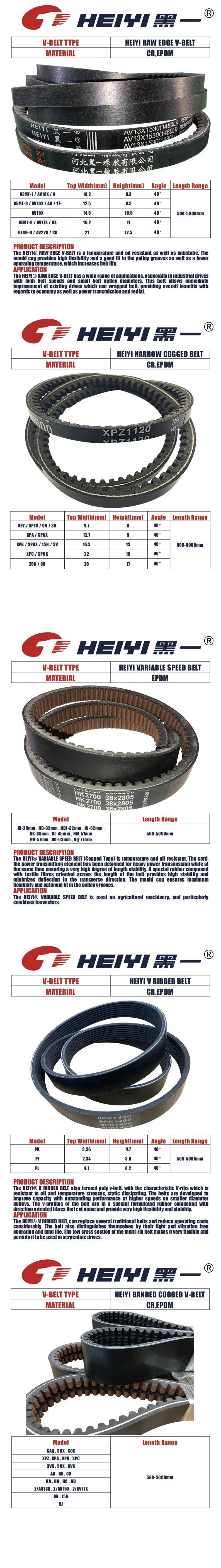 Auto V-Ribbed Pk Belt, Poly V Belt, EPDM Material,