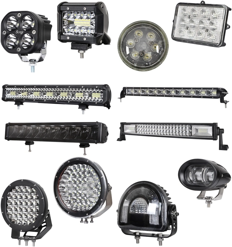 Professional LED Lights Supplier 85W 7inch Super Bright Flood LED Working Light with Lens